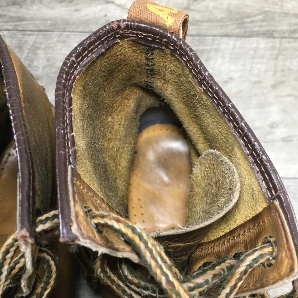 Vintage Docs Dr. Martens 1460 Distressed England Leather Men Combat Punk Boots 8